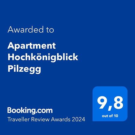 Apartment Hochkönigblick Pilzegg Embach Exteriör bild